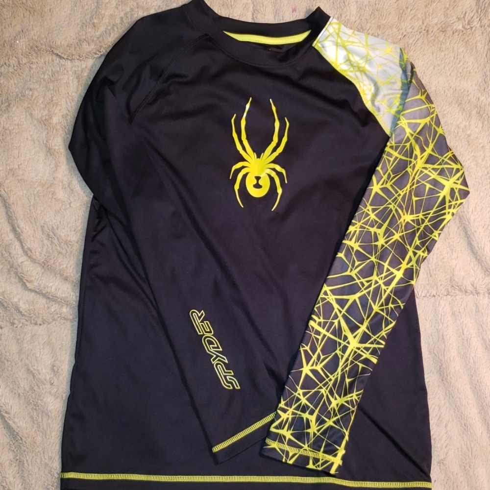 Boys Spyder long sleeve shirt